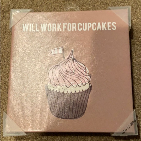 🔥 3/$12 Will Work For Cupcakes canvas - Picture 1 of 3